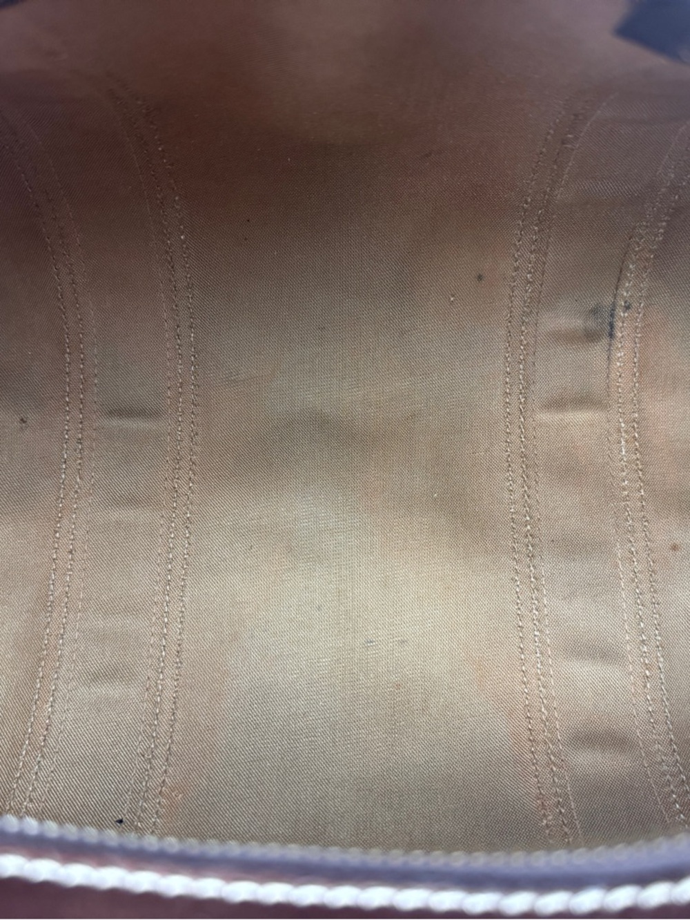 Gucci Green/Brown Web Canvas Duffel Bag - Picture 9 of 16